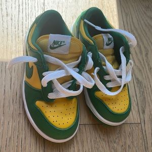 2020 nike dunk low brazil size 10c kids